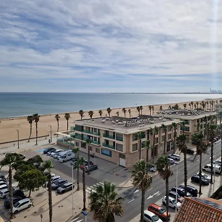 Apartamento Primera Linea De Playa Patacona Valencia Exterior photo
