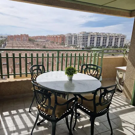 Apartamento Primera Linea De Playa Patacona Valencia Exterior photo
